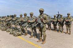 SAF and U.S. parachute units conduct exercise