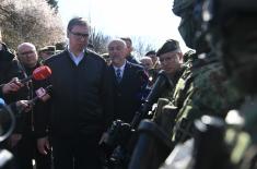 President Vučić visits Military Technical Institute