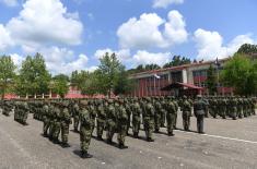 Candidates for admission to Special Forces as part of Project 5,000 take oath of enlistment