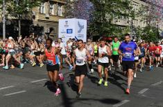 Almost 170 members of Ministry of Defence and Serbian Armed Forces at 35th Belgrade Marathon