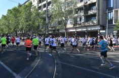 Almost 170 members of Ministry of Defence and Serbian Armed Forces at 35th Belgrade Marathon