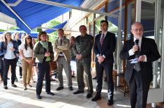 The British Ambassador received participants of the first military football tournament 