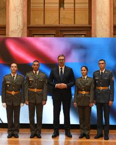 Promotion of Youngest Officers of Serbian Armed Forces