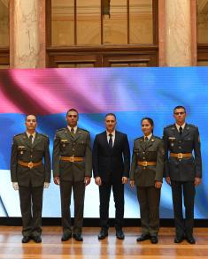 Promotion of Youngest Officers of Serbian Armed Forces