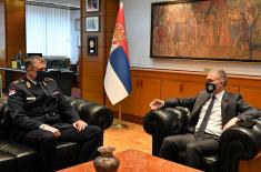 Minister Stefanović extends congratulations on Military Intelligence Agency Day