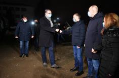 Председник Вучић: Нова ковид болница у Крушевцу биће завршена до 15. децембра