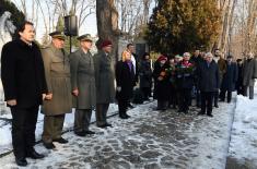 Anniversary of death of military leaders marked 