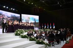 Ceremony to mark Statehood Day of Republic of Serbia and Statehood Day of Republika Srpska