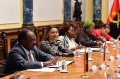 Meeting of Minister Vulin with President of the National Assembly of Angola Dias dos Santos
