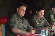 Министар Гашић присуствовао такмичењу војнополицијских и извиђачких јединица