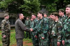 Minister Vulin: Reserve force highly motivated for training