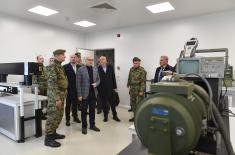 Minister Vučević visits Technical Overhaul Institute “Čačak”