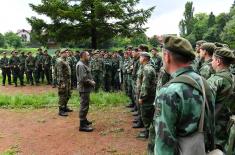 Minister Vulin: Reserve force highly motivated for training