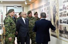 Minister Vučević visits 2nd Army Brigade at Kraljevo’s “Ribnica” Barracks