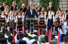 Одржана централна манифестација "Један народ, један сабор - Србија и Српска"