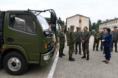 Minister Vulin: The Serbian Armed Forces appreciate the support and assistance of the People’s Republic of China