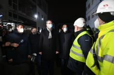 Predsednik Vučić: Nova kovid bolnica u Kruševcu biće završena do 15. decembra