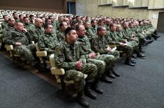 Defence Minister talked to members of the Special Brigade 