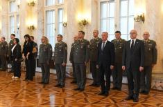 Minister Vučević: Young people give new strength and energy to Ministry of Defence and Serbian Armed Forces