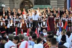 Одржана централна манифестација "Један народ, један сабор - Србија и Српска"