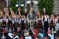 Одржана централна манифестација "Један народ, један сабор - Србија и Српска"