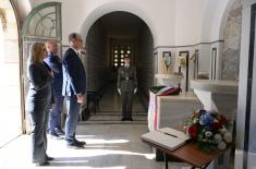 Министар Гашић присуствовао комеморативној свечаности на острву Видо