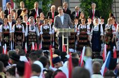 Одржана централна манифестација "Један народ, један сабор - Србија и Српска"