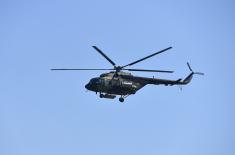 Final rehearsal of the promotion ceremony of the Serbian Armed Forces’ youngest officers