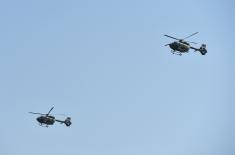 Final rehearsal of the promotion ceremony of the Serbian Armed Forces’ youngest officers