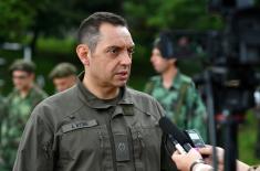 Minister Vulin: Reserve force highly motivated for training