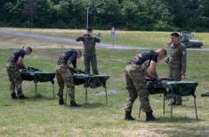 Министар Гашић присуствовао такмичењу војнополицијских и извиђачких јединица
