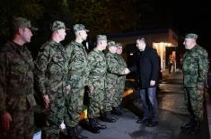 Minister of Defence visits the 2nd Army Brigade