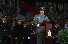 Министар Стефановић присуствовао промоцији најмлађих подофицира Војске Србије 