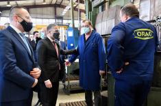 Minister Stefanović visits “Orao“ Company in Bijeljina