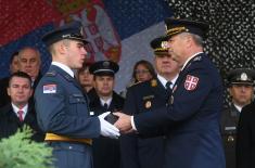 Minister Stefanović Attended the Promotion of the Youngest NCOs of the Serbian Armed Forces