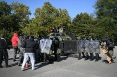 Министар Вулин: Војна полиција увек спремна да заштити нашу земљу, начин живота и уставни поредак  