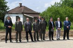 Minister Vučević attends commencement of preparatory works for BIO 4 Campus construction