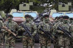 Minister Vučević: Serbian Armed Forces successfully carry out all tasks assigned to them by state