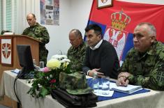 Minister of Defence visits the 2nd Army Brigade