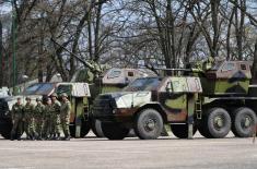 Minister Vučević visits 2nd Army Brigade at Kraljevo’s “Ribnica” Barracks