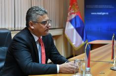 Meeting between State Secretary Živkovic and Ambassador of the Czech Republic