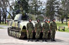 Minister Vučević visits 2nd Army Brigade at Kraljevo’s “Ribnica” Barracks