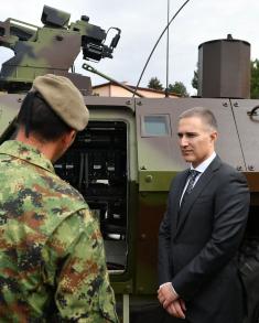 Министар Стефановић: Јединице наше Kопнене војске увежбане и опремљене најсавременијим средствима