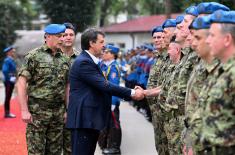 Министар Гашић обишао Гарду Војске Србије