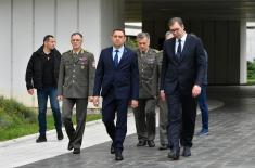 President Vučić Visited the Injured UNMIK Member at the MMA