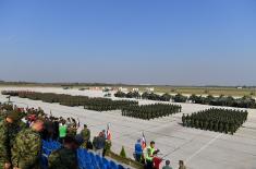 Final rehearsal of the demonstration “Sloboda 2019”