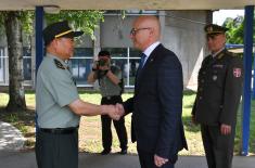 Minister Vučević delivers lecture to Strategic Command Course participants from China