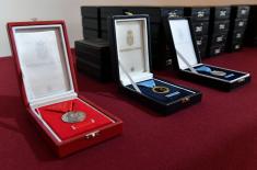 Decoration Award Ceremony for Members of the Ministry of Defence and the Serbian Armed Forces  