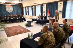 Министар Гашић обишао Гарду Војске Србије