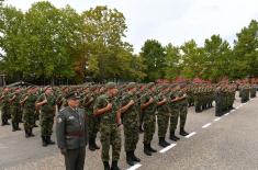 Полагање војничке заклетве 